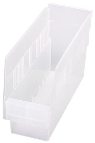 STORE-MORE 6'' Shelf Bin 11-5/8" x 4-3/8" x 6"