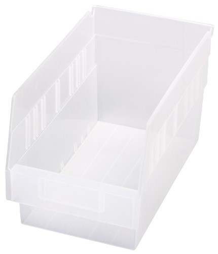 STORE-MORE 6'' Shelf Bin 11-5/8" x 6-5/8" x 6"