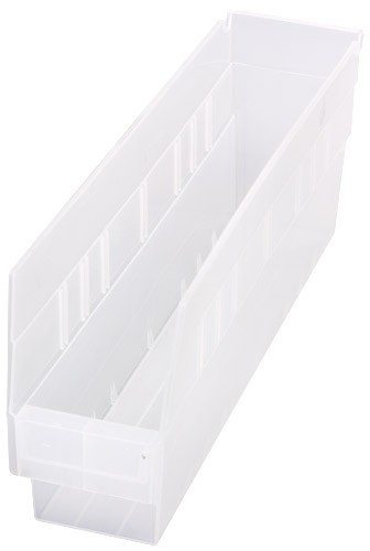 STORE-MORE 6'' Shelf Bin 17-7/8" x 4-3/8" x 6"