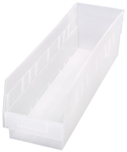 STORE-MORE 6'' Shelf Bin 23-5/8" x 6-5/8" x 6"