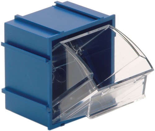 Individual Tip Out Bin 2-3/8" x 2-13/16" x 3" Blue