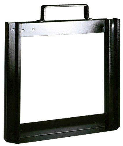 Portable tip out bin frame 24"W x 15"H