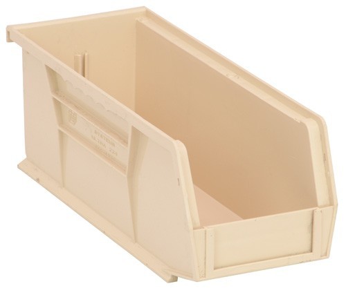 Ultra Stack and Hang Bin 10-7/8" x 4-1/8" x 4" Ivory