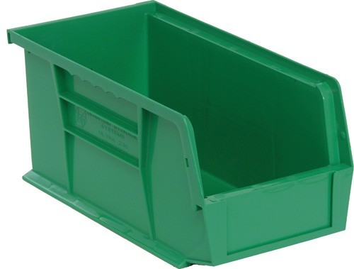 Ultra Stack and Hang Bin 10-7/8" x 5-1/2" x 5" Green