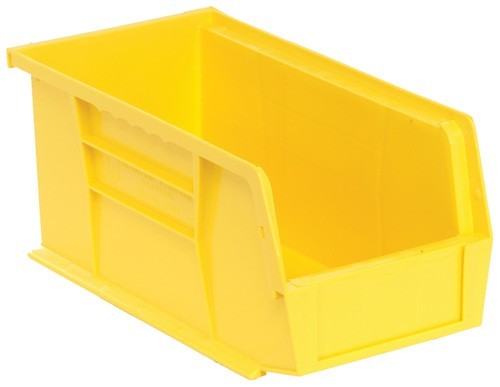 Ultra Stack and Hang Bin 10-7/8" x 5-1/2" x 5" Yellow