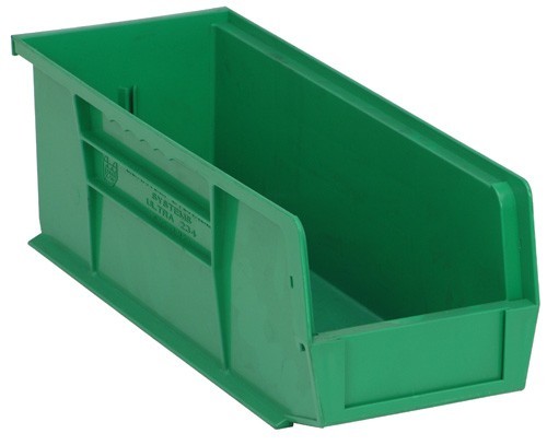 Ultra Stack and Hang Bin 14-3/4" x 5-1/2" x 5" Green