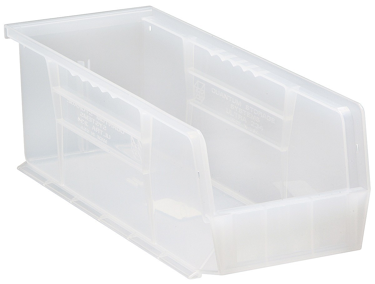 Clear-View Ultra Stack and Hang Bin 14-3/4" x 5-1/2" x 5"