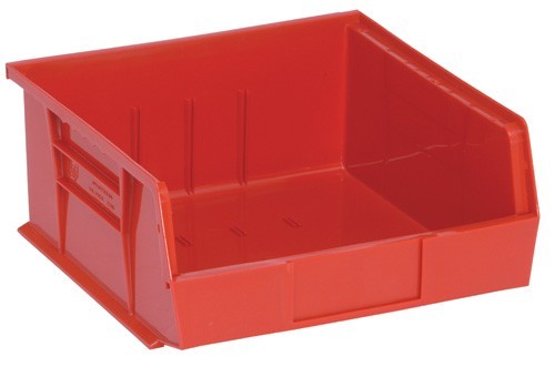 Ultra Stack and Hang Bin 10-7/8" x 11" x 5" Red