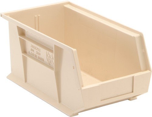 Ultra Stack and Hang Bin 14-3/4" x 8-1/4" x 7" Ivory