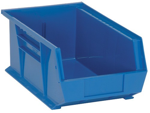 Ultra Stack and Hang Bin 13-5/8" x 8-1/4" x 6" Blue