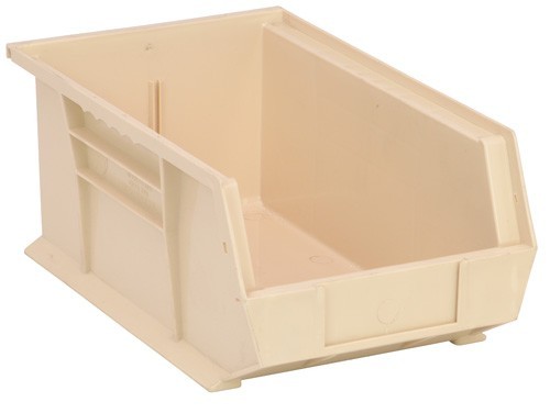 Ultra Stack and Hang Bin 13-5/8" x 8-1/4" x 6" Ivory