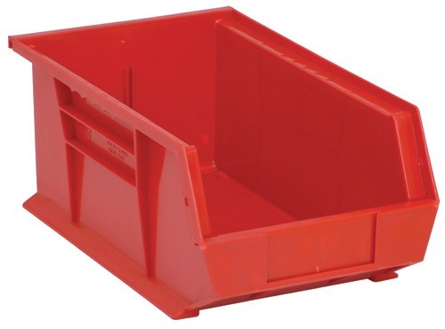 Ultra Stack and Hang Bin 13-5/8" x 8-1/4" x 6" Red