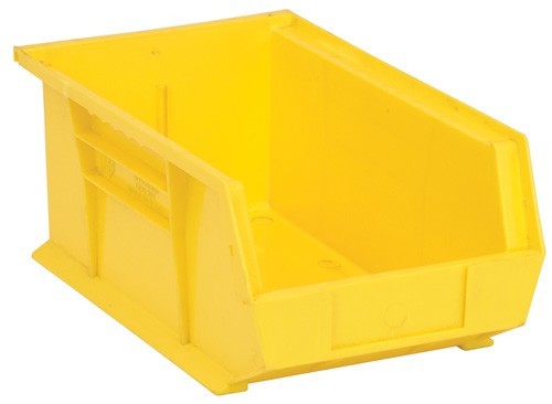 Ultra Stack and Hang Bin 13-5/8" x 8-1/4" x 6" Yellow