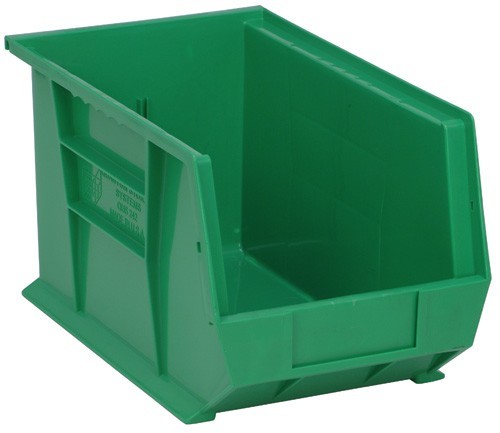 Ultra Stack and Hang Bin 13-5/8" x 8-1/4" x 8" Green