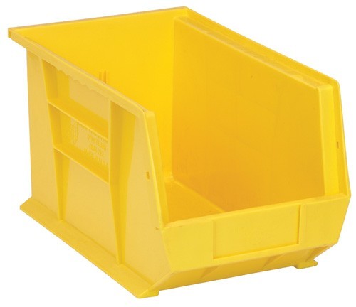 Ultra Stack and Hang Bin 13-5/8" x 8-1/4" x 8" Yellow