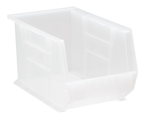 Clear-View Ultra Stack and Hang Bin 13-5/8" x 8-1/4" x 8"