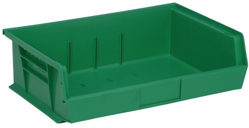 Ultra Stack and Hang Bin 10-7/8" x 16-1/2" x 5" Green