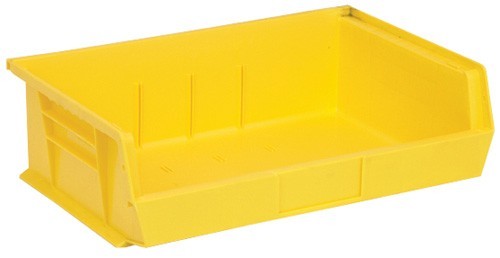 Ultra Stack and Hang Bin 10-7/8" x 16-1/2" x 5" Yellow