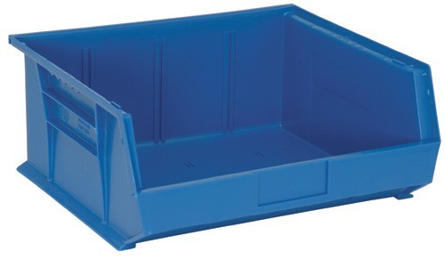 Ultra Stack and Hang Bin 14-3/4" x 16-1/2" x 7" Blue