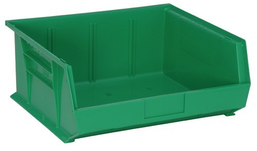 Ultra Stack and Hang Bin 14-3/4" x 16-1/2" x 7" Green