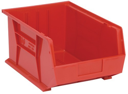 Ultra Stack and Hang Bin 16" x 11" x 8" Red