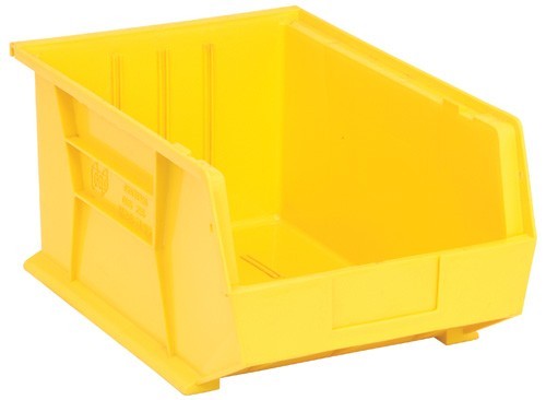 Ultra Stack and Hang Bin 16" x 11" x 8" Yellow