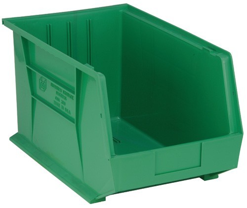 Ultra Stack and Hang Bin 18" x 11" x 10" Green