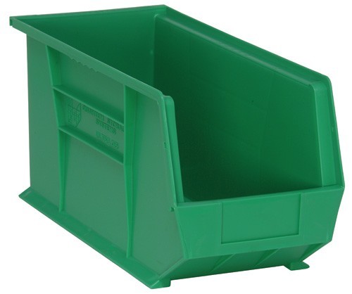 Ultra Stack and Hang Bin 18" x 8-1/4" x 9" Green