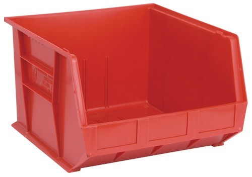Ultra Stack and Hang Bin 18" x 16-1/2" x 11" Red
