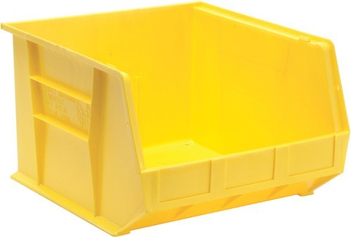 Ultra Stack and Hang Bin 18" x 16-1/2" x 11" Yellow