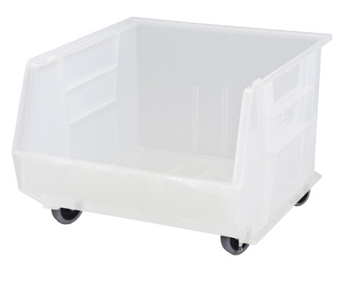 Mobile Clear-View Ultra Stack and Hang Bin 18" x 16-1/2" x 11"