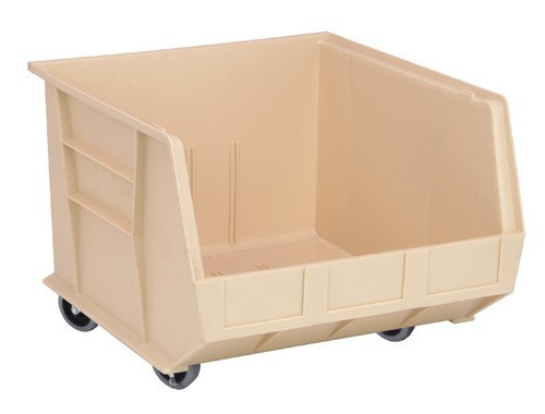 Mobile Ultra Stack and Hang Bin 18" x 16-1/2" x 11" Ivory