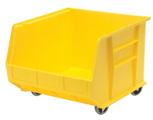 Mobile Ultra Stack and Hang Bin 18" x 16-1/2" x 11" Yellow