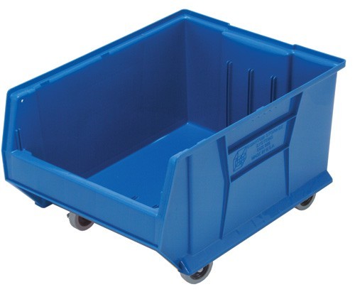 Mobile Hulk Container 23-7/8" x 18-1/4" x 12" Blue