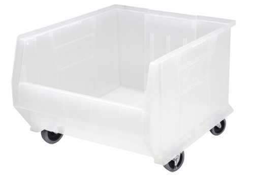 Mobile Clear-View Container 23-7/8" x 18-1/4" x 12"