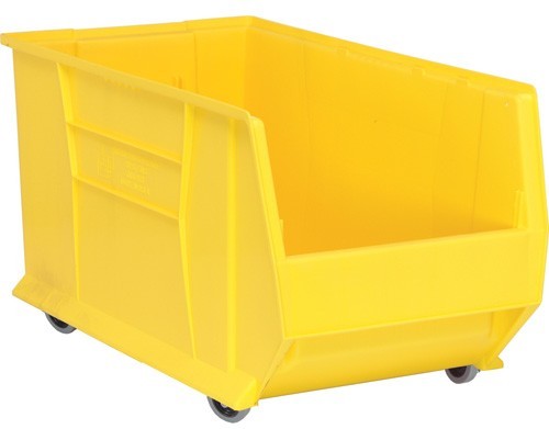 Mobile Hulk Container 29-7/8" x 16-1/2" x 15" Yellow