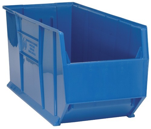 Hulk Container 35-7/8" x 16-1/2" x 17-1/2" Blue