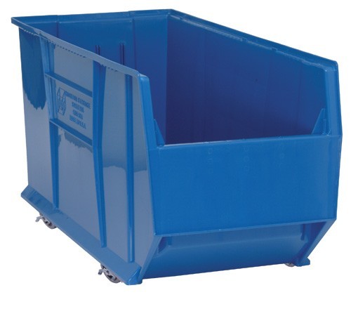 Mobile Hulk Container 35-7/8" x 16-1/2" x 17-1/2" Blue