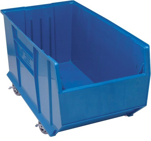 Mobile Hulk Container 35-7/8" x 19-7/8" x 17-1/2" Blue