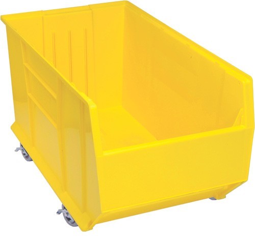 Mobile Hulk Container 35-7/8" x 19-7/8" x 17-1/2" Yellow