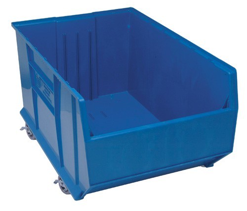 Mobile Hulk Container 35-7/8"" x 23-7/8"" x 17-1/2"" Blue