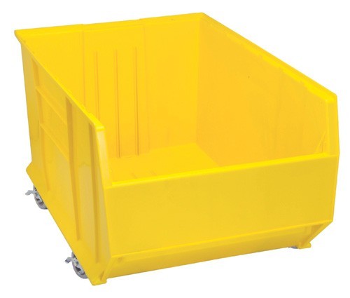Mobile Hulk Container 35-7/8" x 23-7/8" x 17-1/2" Yellow