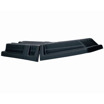 Hinged Tilt Truck Lid, Rectangular, 28 1/2x56 1/2x9, Black