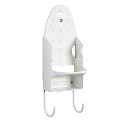 Ironing Organizer, White, 15 1/2H x 5 1/4W x 4D, Plastic