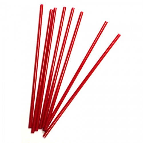 Stir Sticks 7-1/4" Plastic Red 1000/BX 10/CS