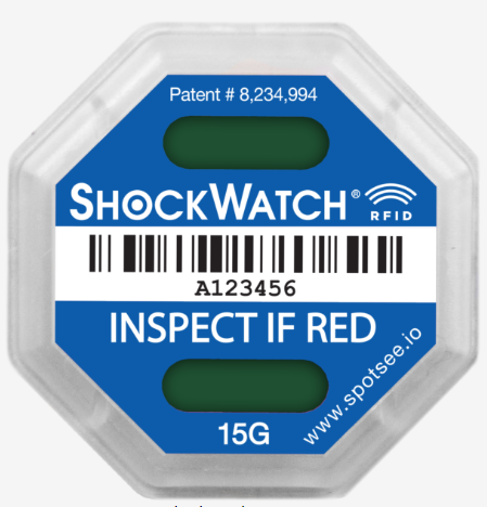 ShockWatch RFID 15G (Blue) 100/BX
