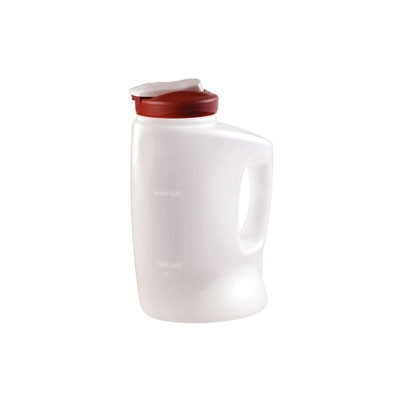 MixerMate Pitcher, 1gal, Clear/Red