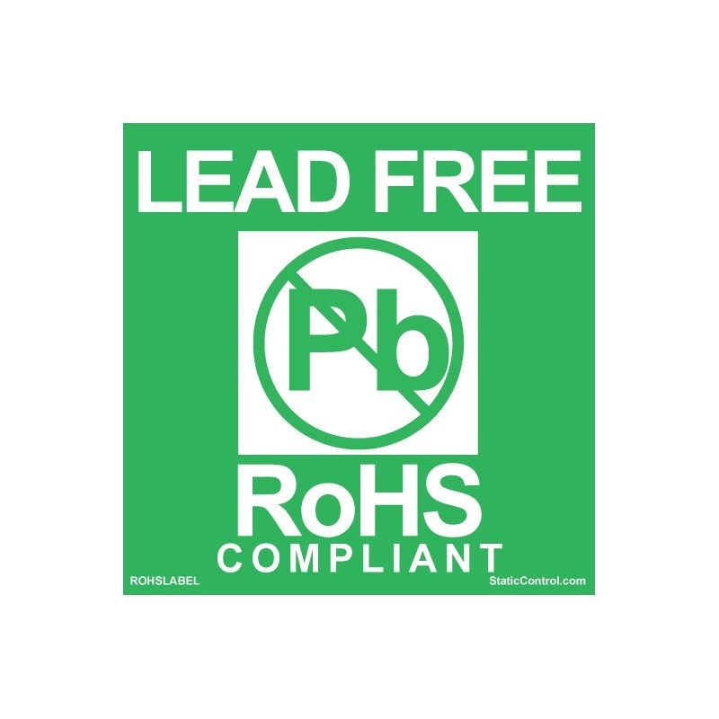 Label 1.75x1.75 ROHS 500/RL