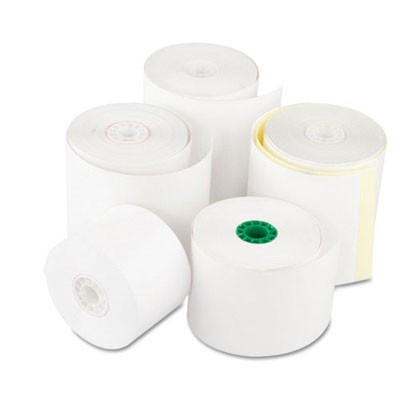 Register Roll, 3 in x 150 ft, White Bond 1 Ply