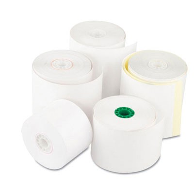 Register Roll, 44 mm x 130 ft, White Bond, 1 Ply